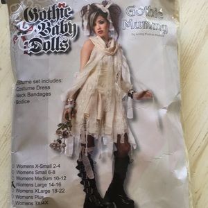 New Gothic Mummy Costime “Intricate Detail